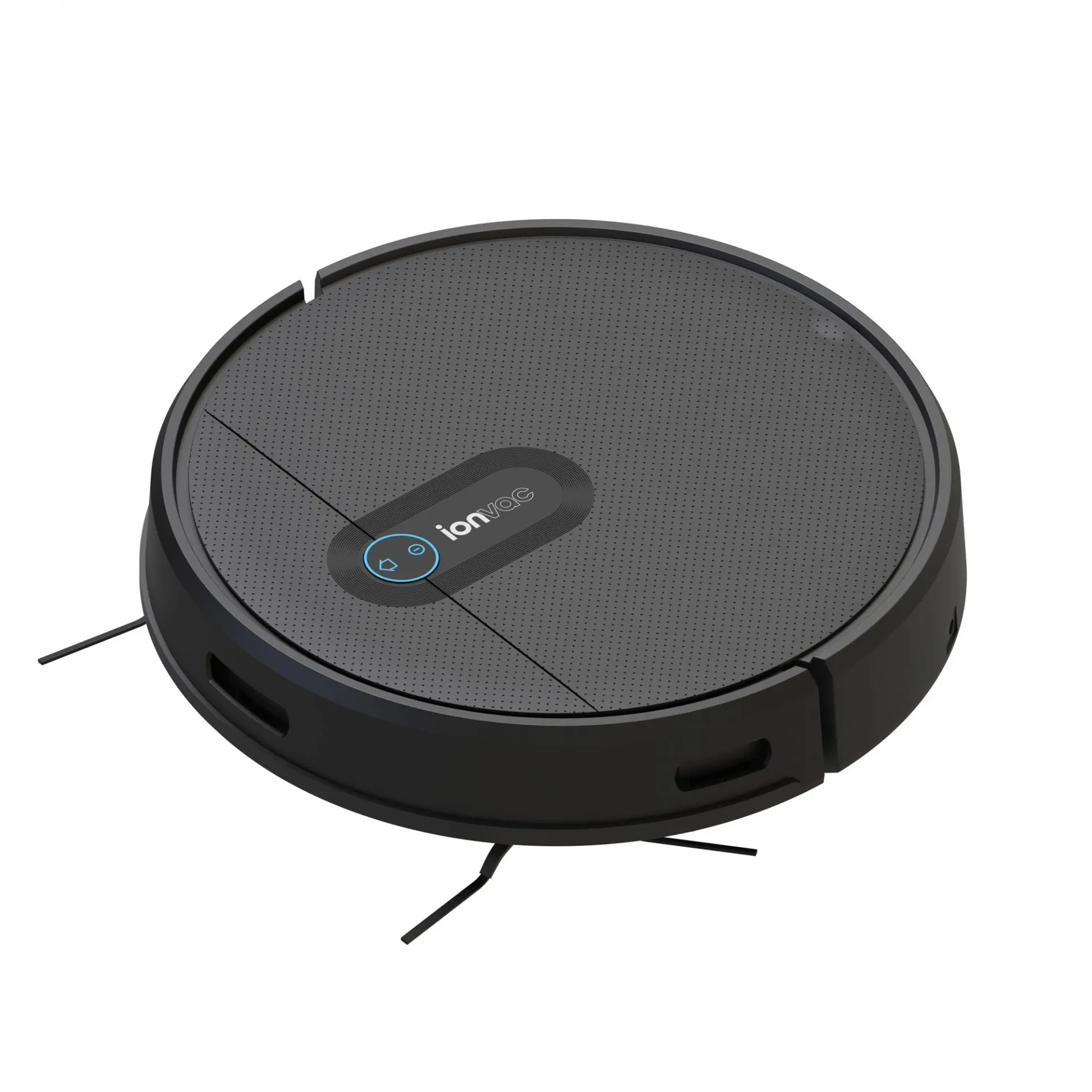 IonVac SmartClean robot vacuum in a dark technical finish.