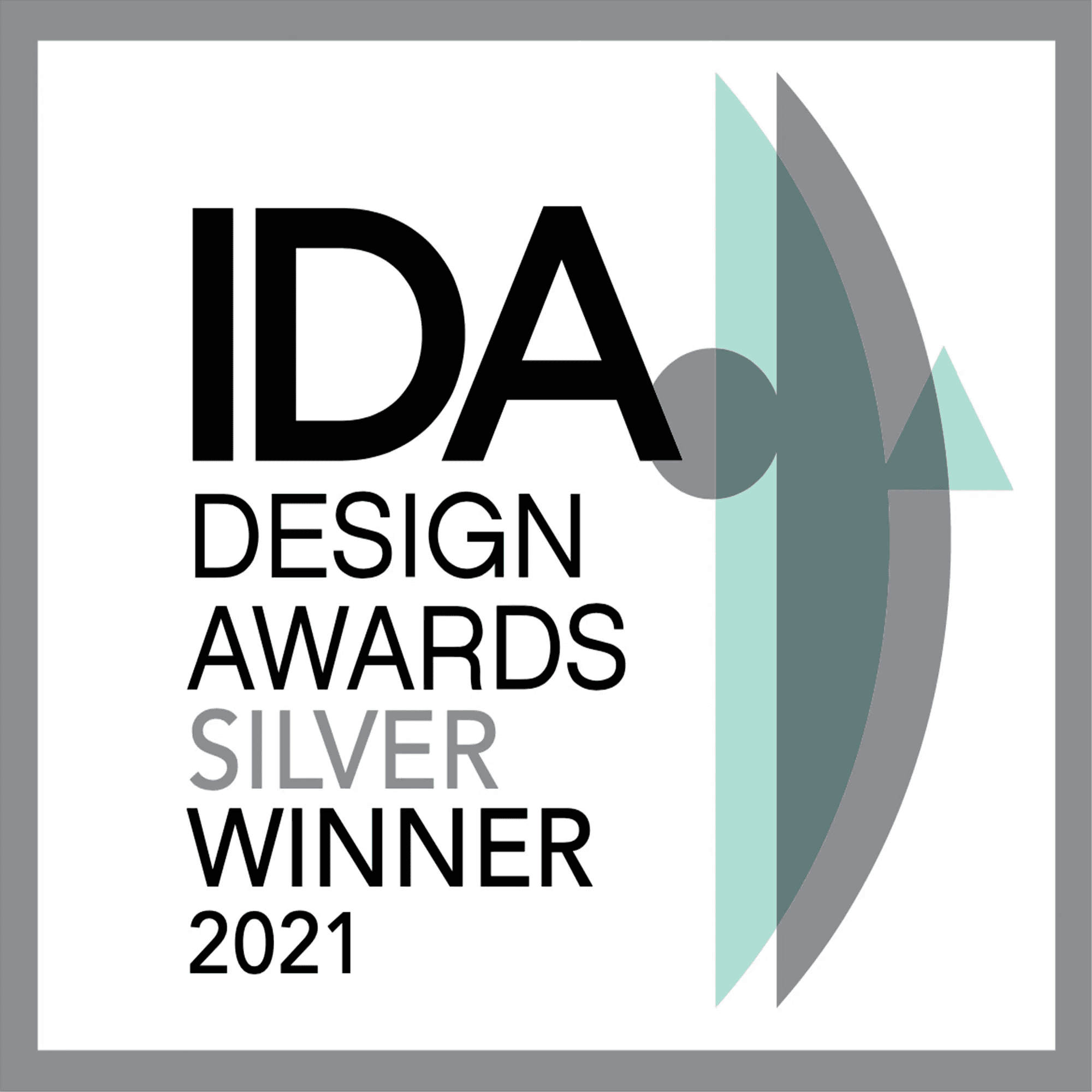 IDA Design Awards Silver Winner 2021 badge.